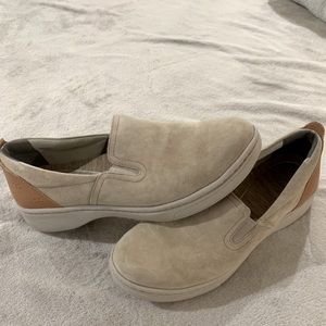Dansko suede slip on